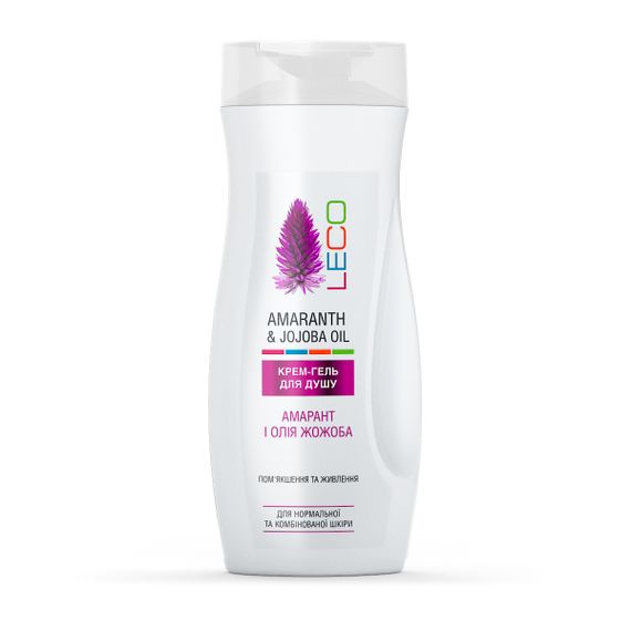 Крем-гель для душу LECO «Амарант і олія жожоба» (250 мл )