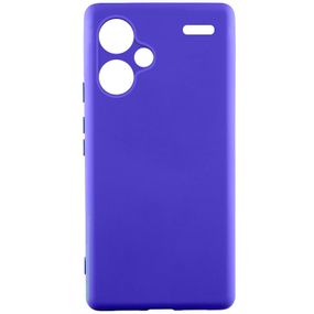 Чохол Silicone Cover Lakshmi Full Camera (A) для Xiaomi Redmi Note 13 Pro+ Синій / Iris
