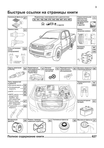 Toyota Hilux. Посібник з ремонту й експлуатації. Книга | Зображення 1