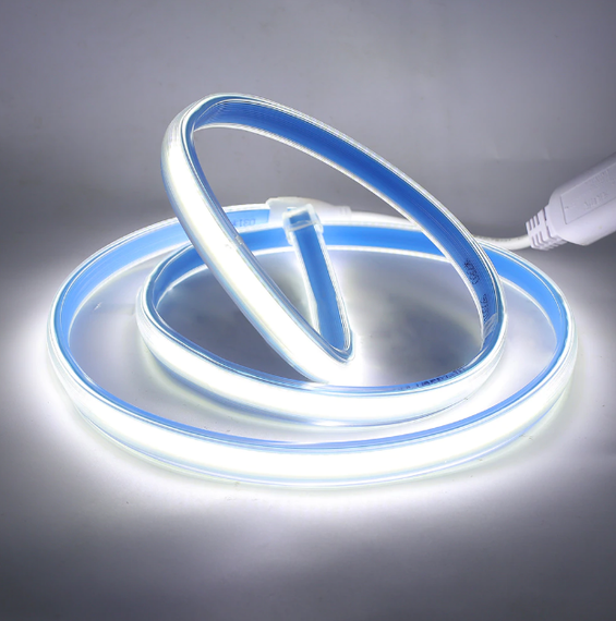 Світлодіодна LED стрічка PROLUM™ 220V; СОВ; 280 LED; IP68; 12 ММ; Series "S", Білий (5500-6000К) | Зображення 7
