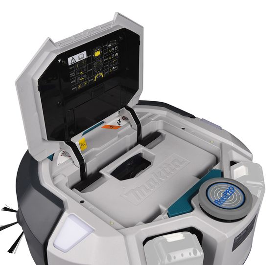 Пилосос роботизований акумуляторний Makita DRC300Z (300-600 м2, 3.0 л, BL, LXT 18 В, без акумуляторів та зарядного пристрою) | Зображення 5