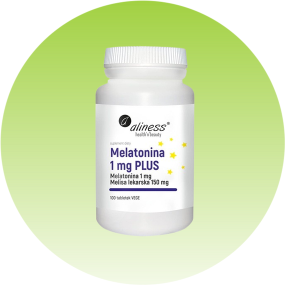 Мелатонін Мелатонин Melatonina 1 mg PLUS 100 табл Vege