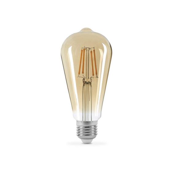 Світлодіодна лампа TITANUM  Filament ST64 6W E27 2200K бронза | Зображення 1