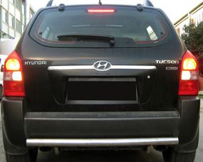 Задня дуга AK002 (нерж.) для Hyundai Tucson JM 2004-2024 рр