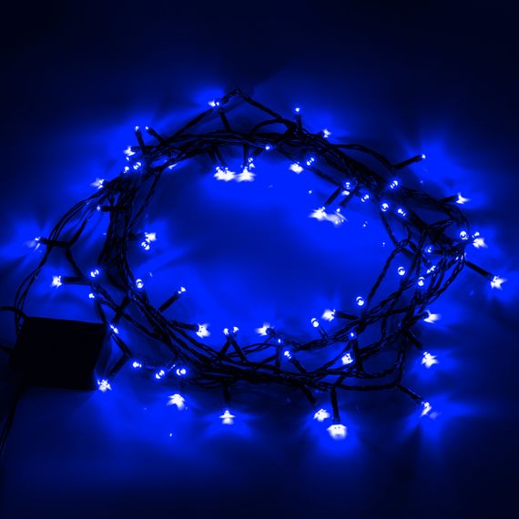 Электрическая гирлянда YES Нить 974843 4.9 м 70 LED синяя | Зображення 1