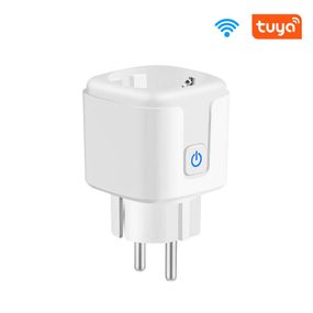 Умная розетка Tuya Smart WiFi Head 20А с функцией мониторинга