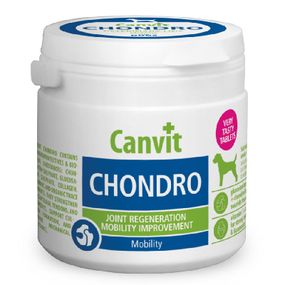 Витамины Canvit Chondro for dogs для здоровья суставов у собак 100 гр