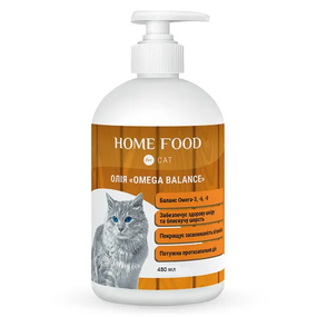 Масло Home Food для котов Omega Balance 480 мл*2шт