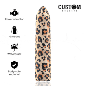 Мощная вибропуля Leopard Custom Bullets (Испания) sexstyle