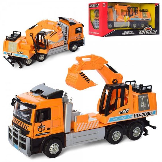 Машинка інерційна Auto Mir Екскаватор AS-2402