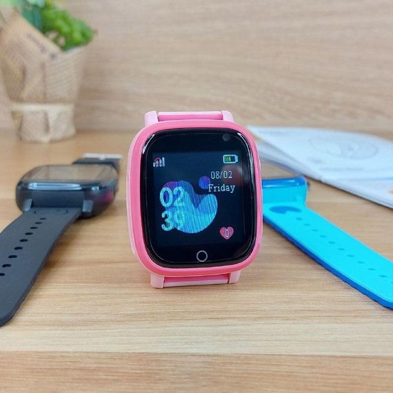 Дитячий смарт годинник з функцією дзвінка та камерою Hoco Y100 Pink | Зображення 2