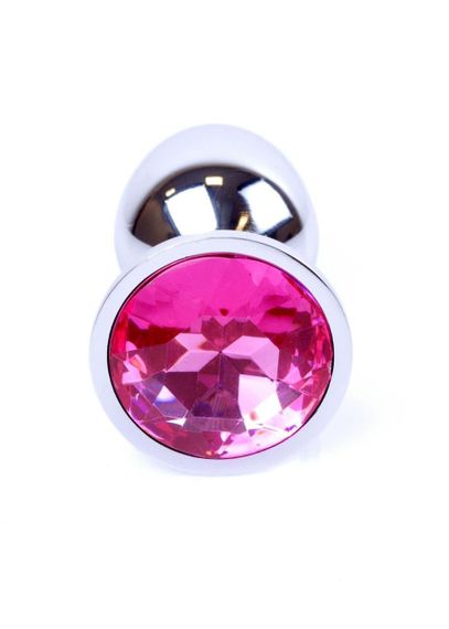 Анальна пробка - Jewellery Silver Plug - Pink Sex Aura | Зображення 1