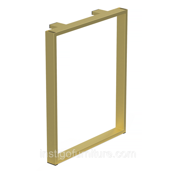 Комплект опор для столу з металу 600×120mm, H=730mm (профільна труба: 60x20mm) | Зображення 3