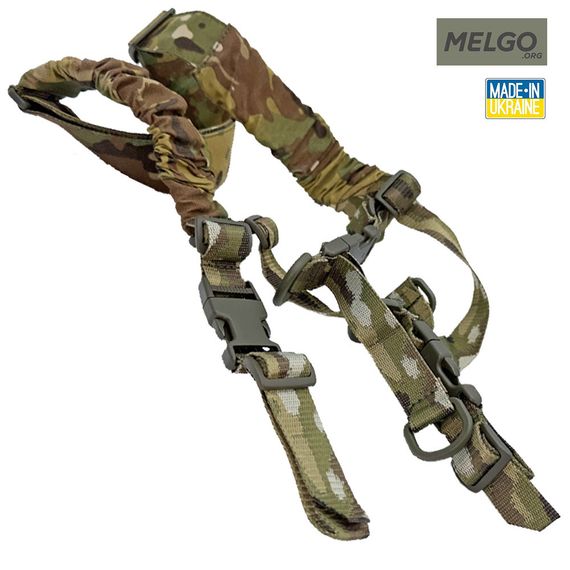 Ремень оружейный трансформер IRR Cordura 500 D Мультикам трехточечный, двухточечный, одноточечный | Зображення 1
