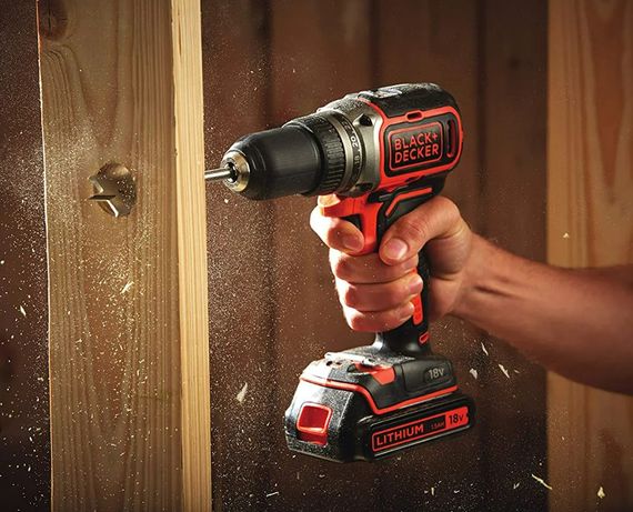 Акумуляторний дриль-шурупокрут Black&Decker з АКБ та ЗП BL186KB | Зображення 3