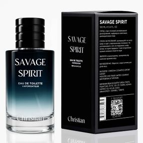 Christian SAVAGE SPIRIT EAU TOILETTE Men 100 ml CSB-100