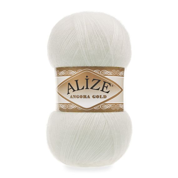 Пряжа Alize Angora Gold No 62 (Алізе Ангора Голд) – 20% вовна, 80% акрил, 100 г / 550 м