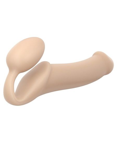 Безремінний страпон Strap-On-Me Flesh XL, повністю регульований, діаметр 4,5 см | Зображення 1