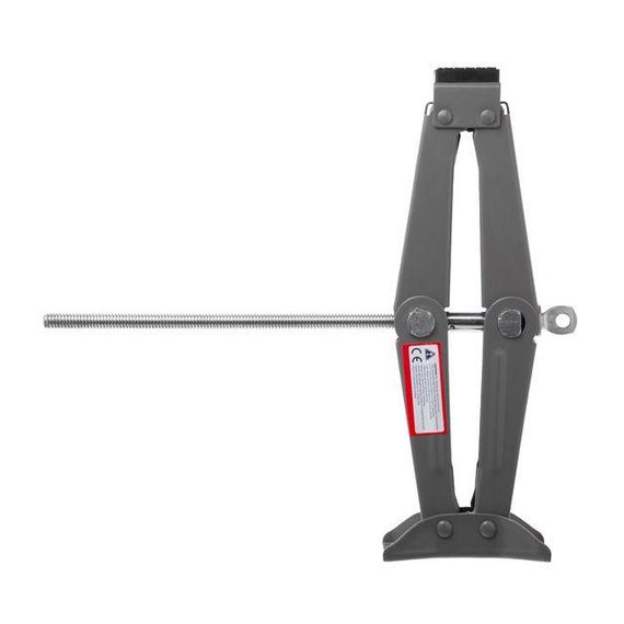 Домкрат механічний ромбоподібний 1,5т., гумовий упор., 90-370 мм INTERTOOL GT0182 | Зображення 1