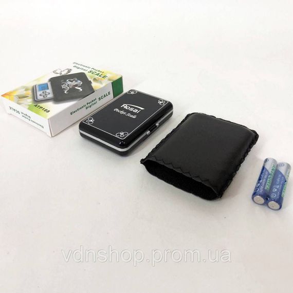 Міні-ваги Aosai AТР 188 200 грамм, Кишенькові ваги високоточні ювелірні, Ваги на золото ML-14 | Зображення 1