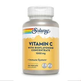 Vitamin C with Rose Hips, Acerola &amp; Bioflavonoids 1000mg - 100 vcaps