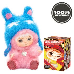 Колекційна м'яка іграшка з кільцем Весела вечірка Pop Top Letsvan 17WK-0601 серії "Wakuku"