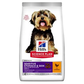 Hill’s SP Adult Sensitive Stomach&Skin Small&MIni Сухий корм при чутливому шлунку та шкірі для дорослих малих