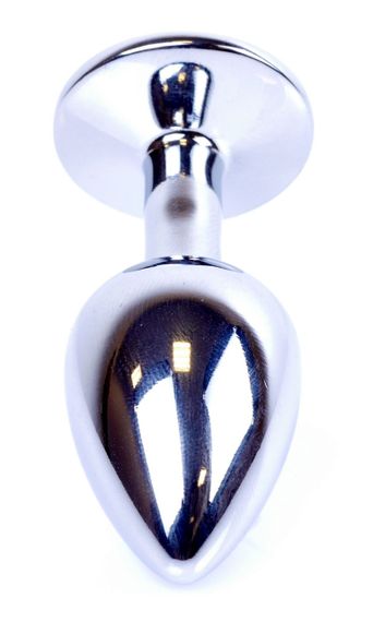 Анальний затор Boss Series - Jewellery Silver PLUG Black S, BS6400013 sexstyle | Зображення 5