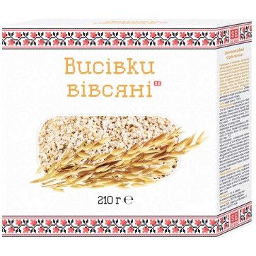 Висівки вівсяні 210г.