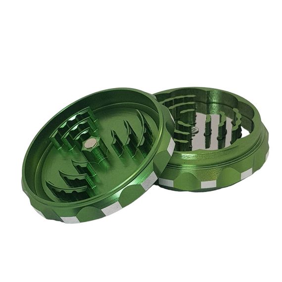 Гриндер Железный "Relief 60mm Green" Мельница Для Специй | Зображення 1