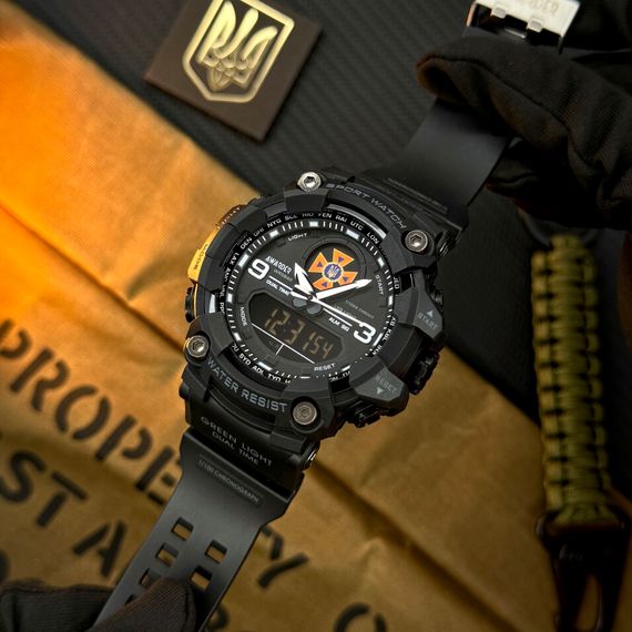 Чоловічий годинник Awarder 001 ДСНС All Black | Зображення 1