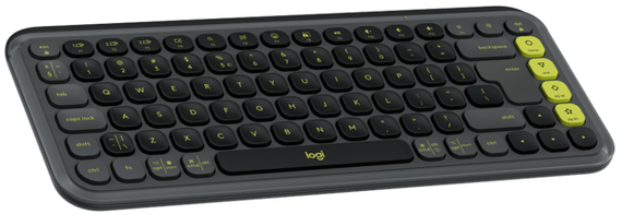 Клавіатура Logitech POP Icon Keys Bluetooth UA Graphite (920-013157)