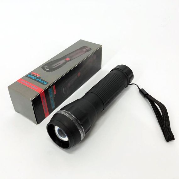 Ліхтар ручний металевий, Пило-вологозахищений ліхтарик, Ліхтар з регулюванням променя QO-60 | Зображення 3