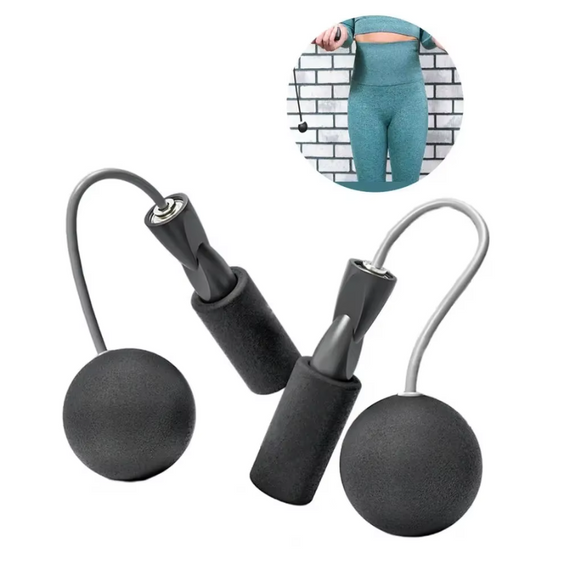 Бездротова скакалка з подвійним підшипником, обтяжена скакалка, скакалка для кардіотренувань | Зображення 1
