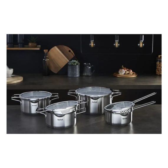 Набір посуду Tefal Nordica 10 предметів (H852SA56) | Зображення 4