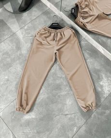 Штани чоловічі (unisex) беж двохнитка