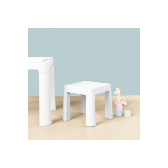 Дитячий табурет 0891TXK білий, до 75 кг 32 х 32 х 28 см | Зображення 4