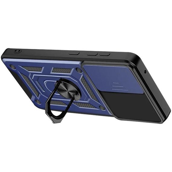 Чохол Ummi Camshield Serge Ring для Samsung Galaxy A55 Синій | Зображення 1