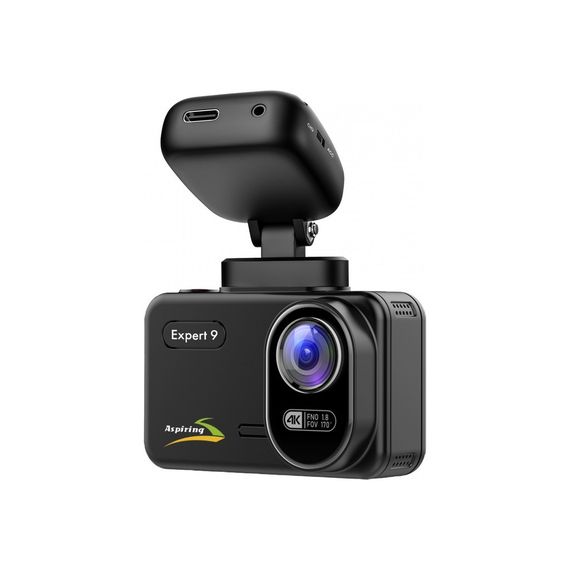 Відеореєстратор Aspiring Expert 9 Speedcam, WI-FI, GPS, 2K, 2 cameras (Aspiring Expert 9 Speedcam, WI-FI, GPS, 2K, 2 cameras) | Зображення 2