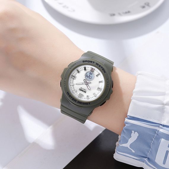 Наручний годинник Skmei 2125AG Army green | Зображення 2