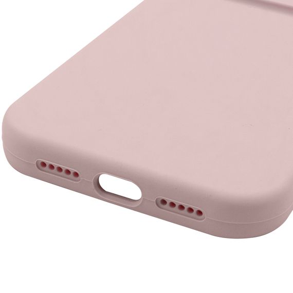 Чохол Silk Full Camera Protective (AA) NO LOGO для Apple iPhone 17 Pro (6.3") Рожевий / Chalk Pink | Зображення 4