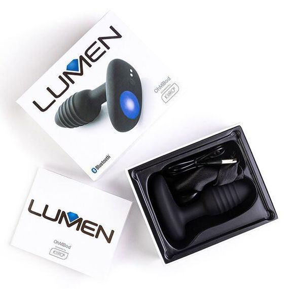 Інтерактивна анальна пробка OhMiBod Lumen powered by KIIROO | Зображення 5