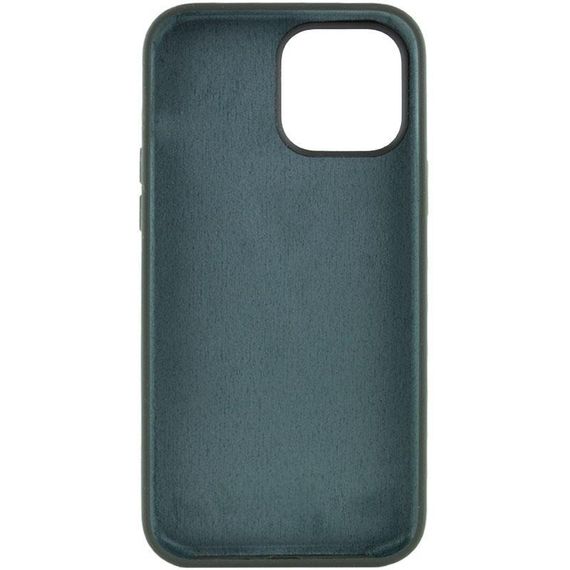 Чохол Silicone Case Full Protective (AA) NO LOGO для Apple iPhone 14 Pro Max (6.7") Бірюзовий / Marine Green Зелений / Cyprus Green | Зображення 2
