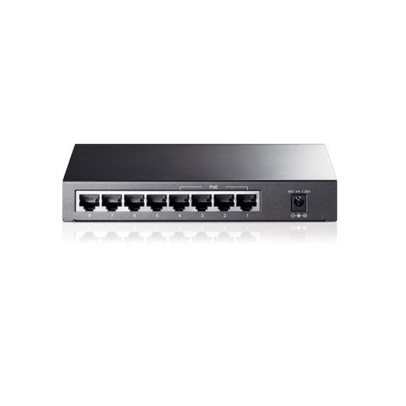 Коммутатор TP-LINK TL-SG1008P 8xGE/PoE 65.2W неуправляемый (TL-SG1008P) | Зображення 1