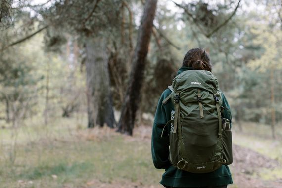 Рюкзак Tramp Hike 30 л оливковий, Похідний туристичний рюкзак трамп для трекінгу, Рюкзак для походу і полювання | Зображення 3