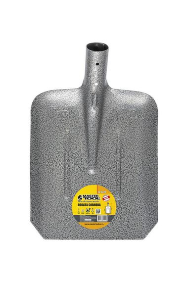 Лопата совкова 235х285х360 мм молоткове фарбування (14-6249) MASTERTOOL