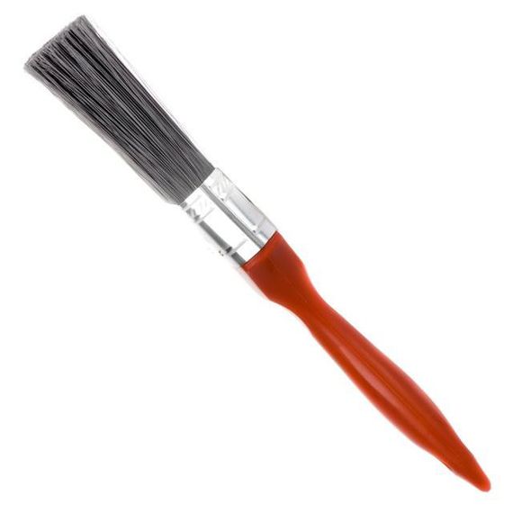 Пензель флейцевий "Лакра", 76*18*76 мм, пластикова ручка INTERTOOL KT-1476 | Зображення 1