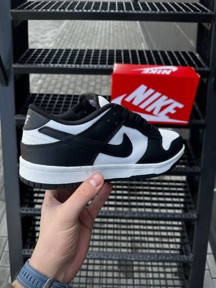 Кросівки Nike SB Dunk (white & black) | Зображення 3