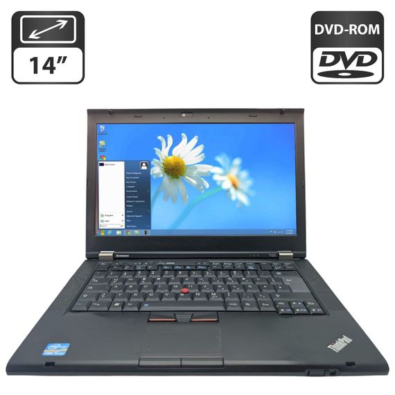 Ноутбук Lenovo ThinkPad T420 / 14" (1600x900) TN / Intel Core i5-2520M (2 (4) ядра по 2.5 - 3.2 GHz) / 8 GB DDR3 / 320 GB HDD / Intel HD Graphics 3000 / WebCam / DVD-ROM б/у