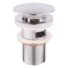 Донний клапан для раковини Lidz (CRM) -47 00 003 00 з переливом